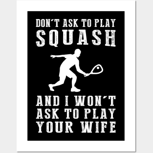 Squash Boundaries T-Shirt Posters and Art